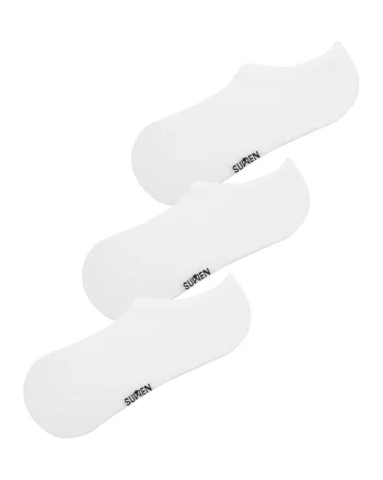 Set de sosete foarte scurte uni - 3 perechi