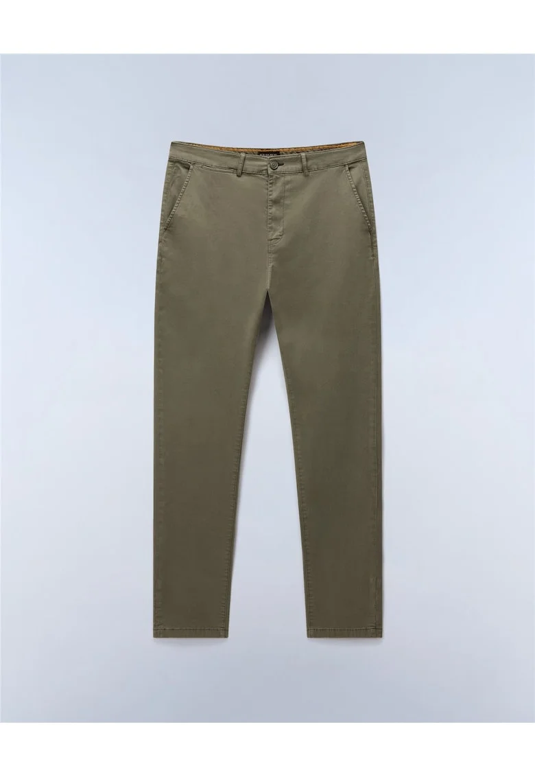 Pantaloni chino cu buzunare oblice Puyo