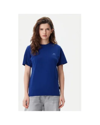 Tricou dama,  305332127, Bumbac, Albastru, Albastru