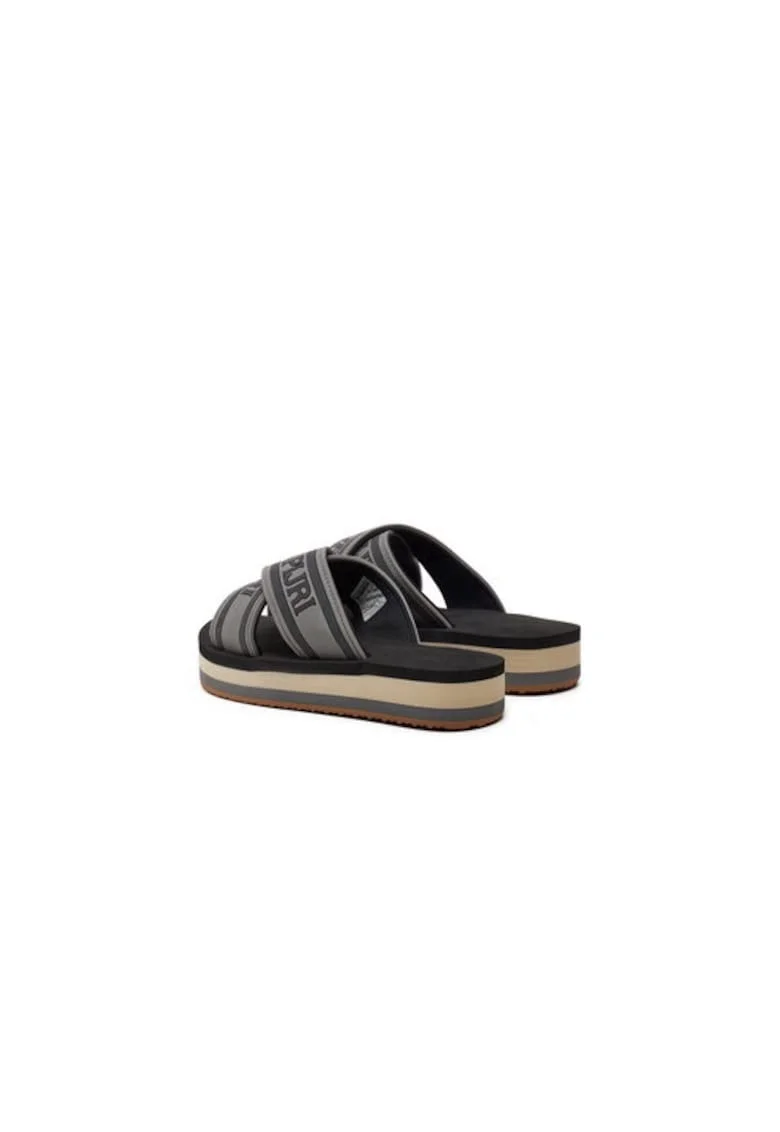 Papuci dama  303905736, Sintetic, Negru, Negru