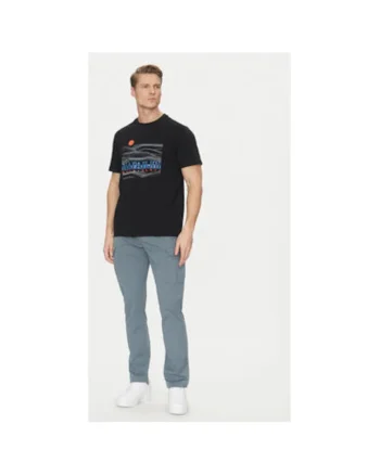 Pantaloni barbati,  305102256, Bumbac, Gri, Gri