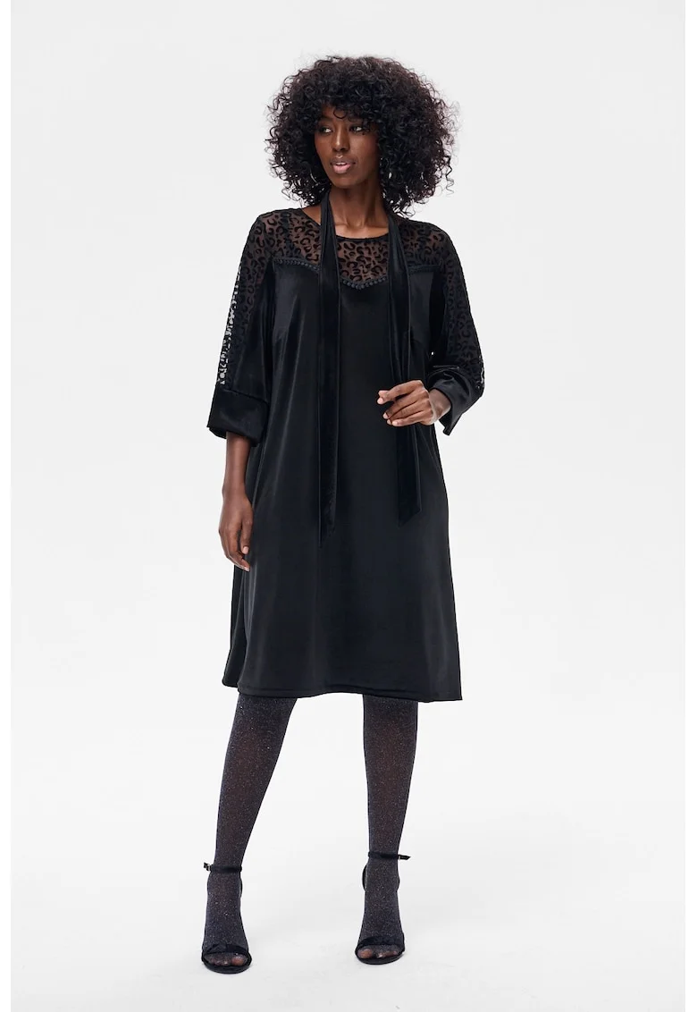 Rochie lejera cu aspect catifelat Juli