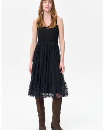 Rochie evazata fara maneci Mariam