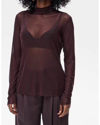 Bluza semi-transparenta Nefanus