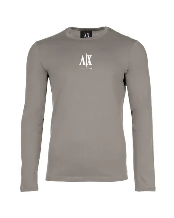 Bluza din bumbac cu broderie logo, Bej