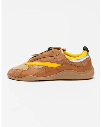 Pantofi sport cu straturi exterioare din piele intoarsa Scarpa, Galben/Caramel