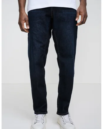 Blugi regular fit cu buzunare Re Maine, Bleumarin