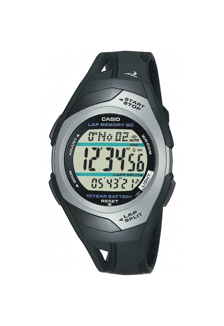 Ceas dama  STR-300C-1VEF Quartz Negru, Gri