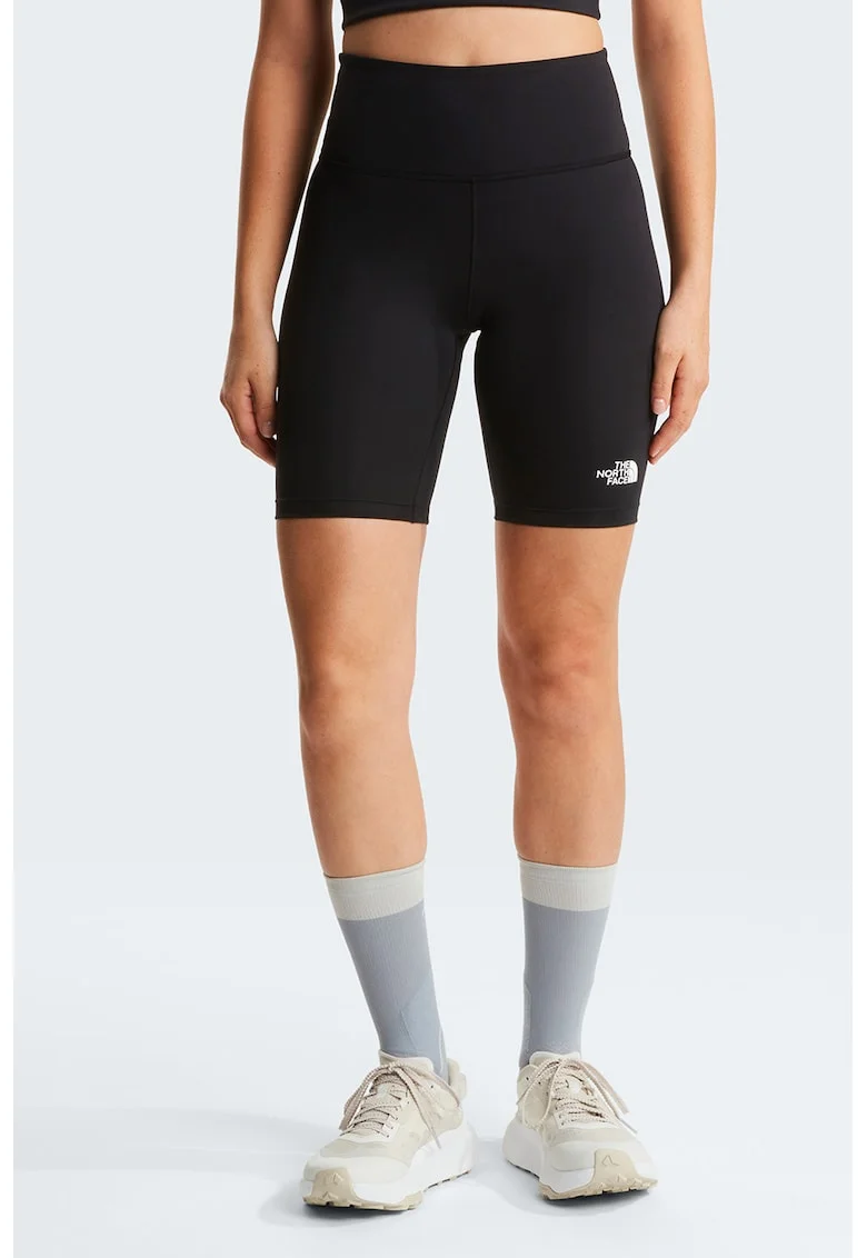 Colanti scurti cu logo, Negru