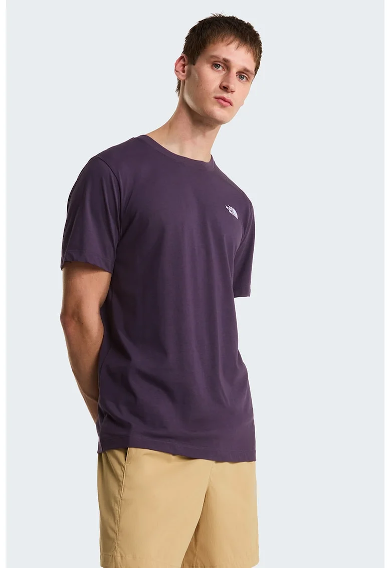 Tricou din bumbac cu logo Evolution, Violet