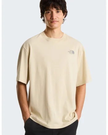 Tricou supradimensionat cu imprimeu foto, Albastru lavanda/Galben sofran/Bej deschis