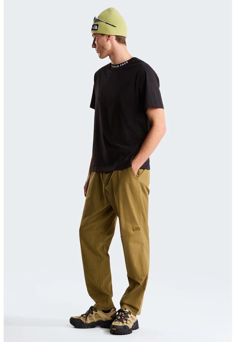 Tricou lejer din bumbac Zumu, Alb/Negru
