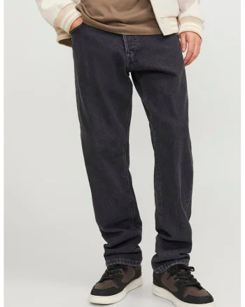 Blugi relaxed fit JJICHRIS JJORIGINAL SQ 737, Gri pal