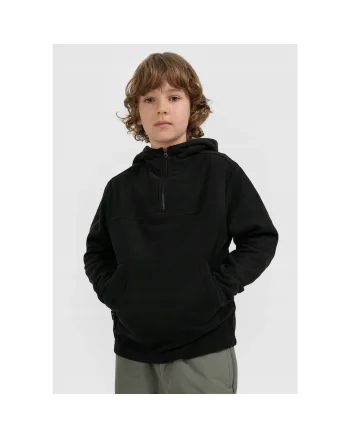 Hanorac polar  confort termic, negru, Negru
