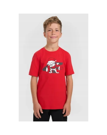 Tricou copii  Craciun, rosu, Rosu