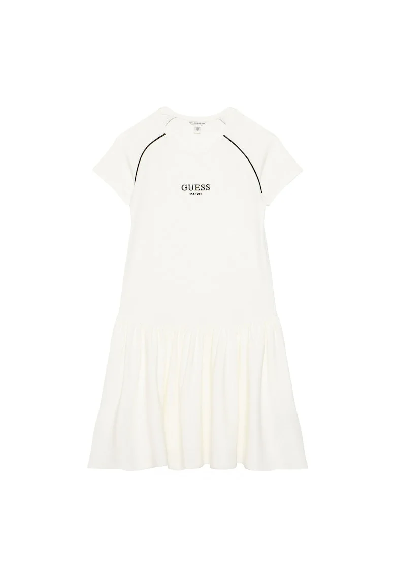 Rochie casual fete  alb