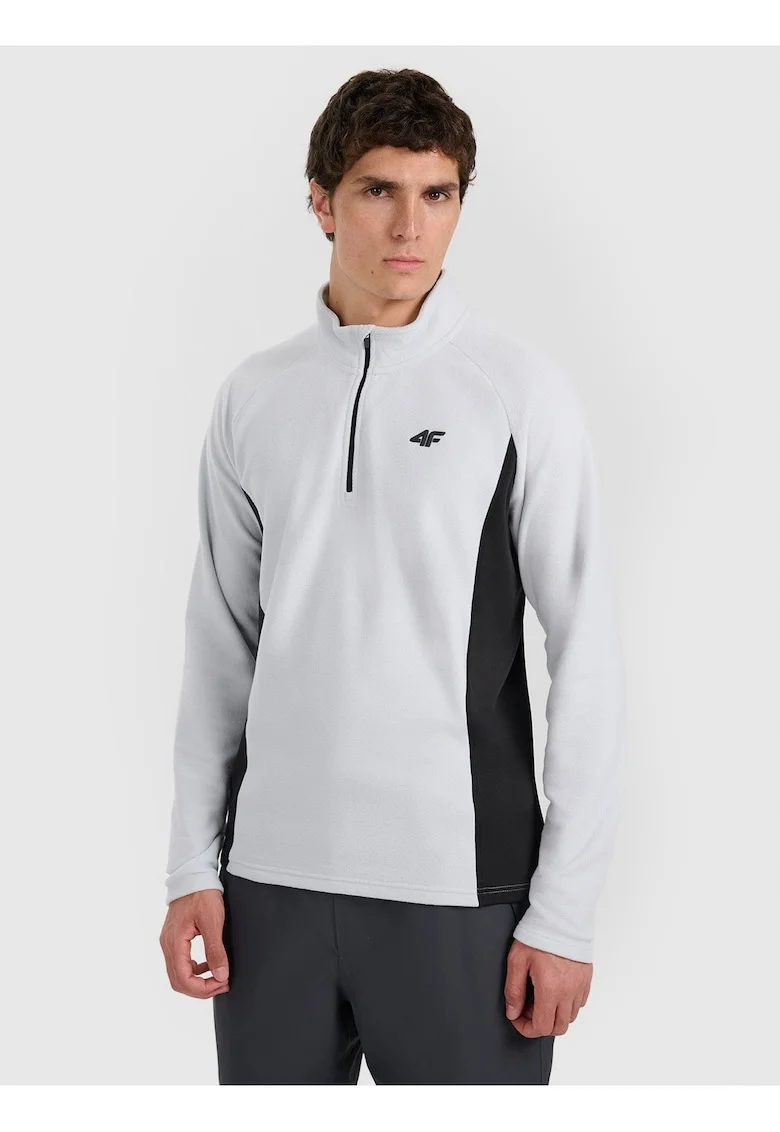 Bluza barbati,  calda, gri, poliester