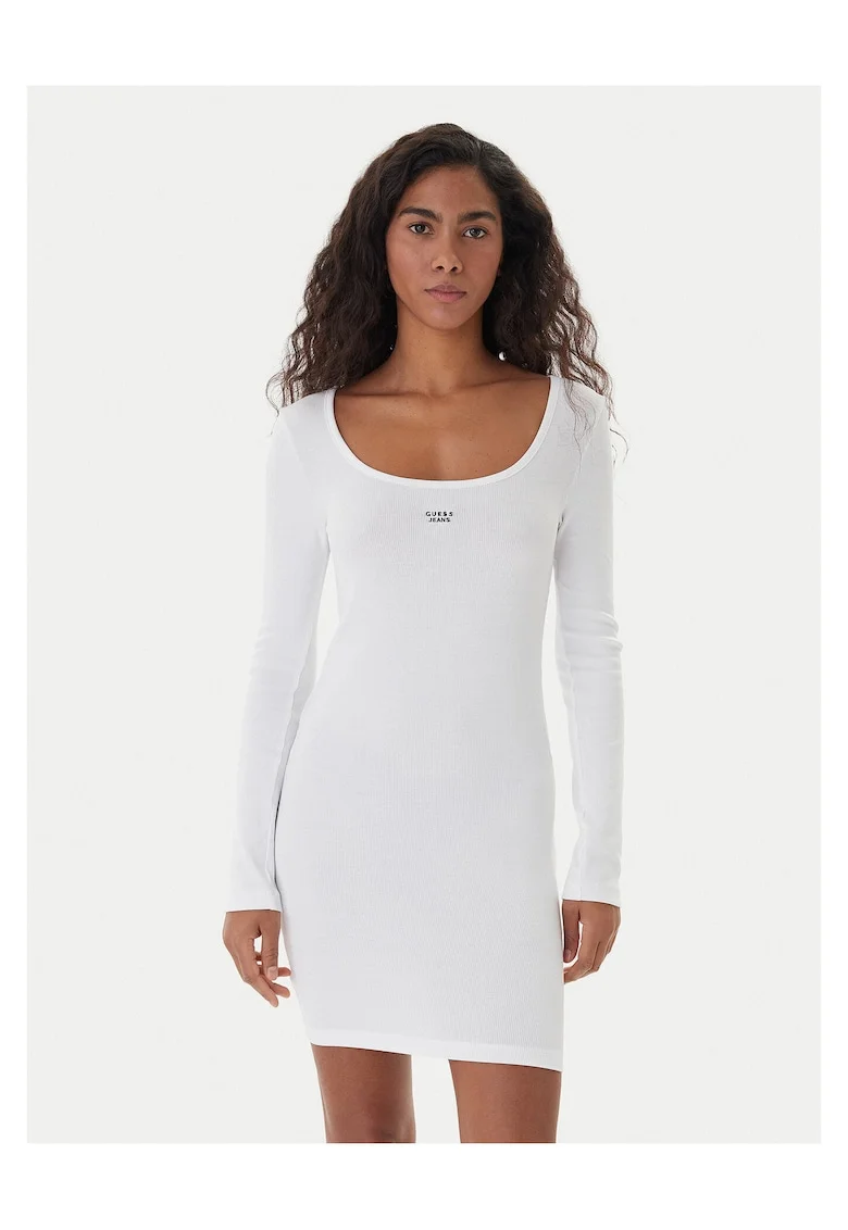 Rochie casual  alba