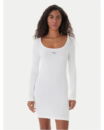 Rochie casual  alba