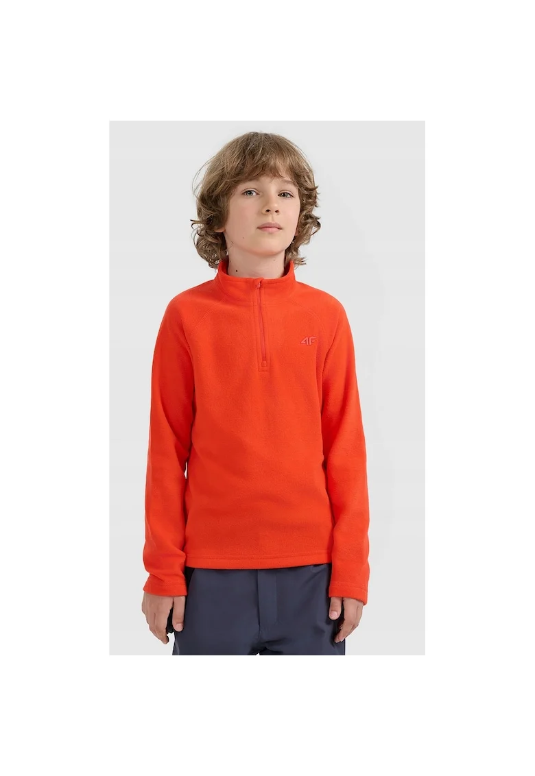 Bluza sport copii,  poliester, rosu
