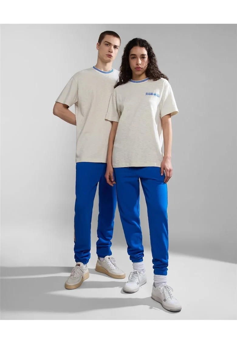 Tricou unisex cu imprimeu logo Grober,