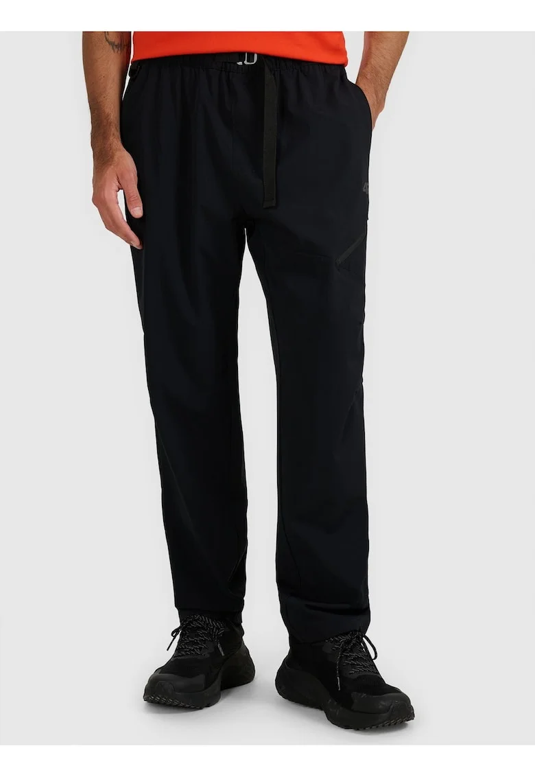 Pantaloni casual barbati - negru barbat, negru, poliester