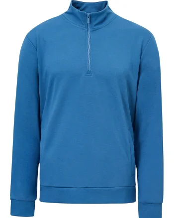 Bluza de trening cu fenta cu fermoar, Albastru inchis
