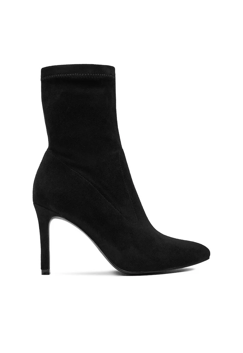 Botine dama CEO-CYNTHIA WYL3604,  Textil, Negru