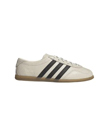 Pantofi sport Gazelle Lo Pro din piele, Alb fildes/Negru