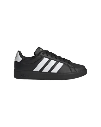 Pantofi sport din piele ecologica Streettalk, Alb/Negru