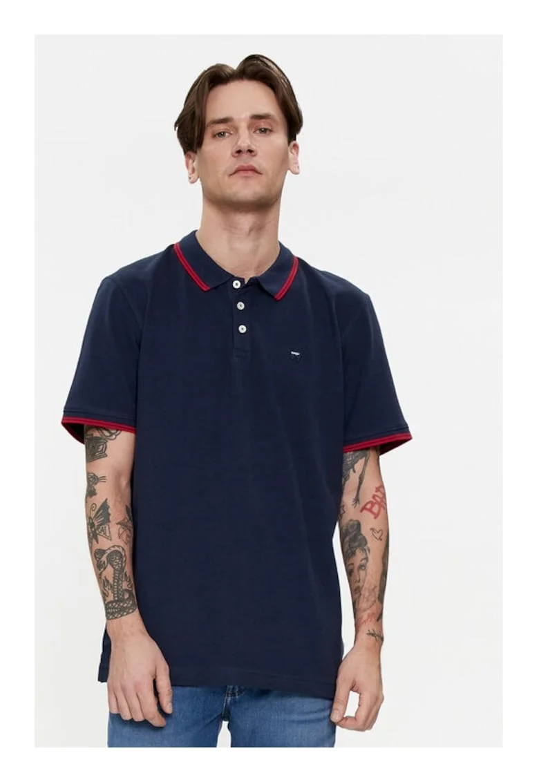 Tricou barbati,  594053, Bleumarin, Bumbac
