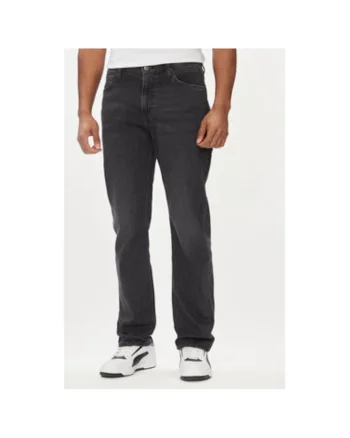 Blugi barbati,  304133411, Bumbac, Negru, Negru