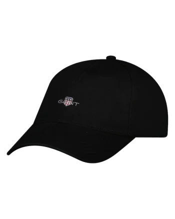 Sapca cu aplicatie brodata, pentru baseball, Negru