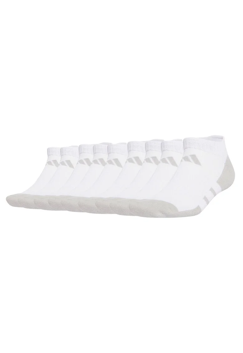 Set de sosete unisex pana la glezna Essentials - 9 perechi, Alb