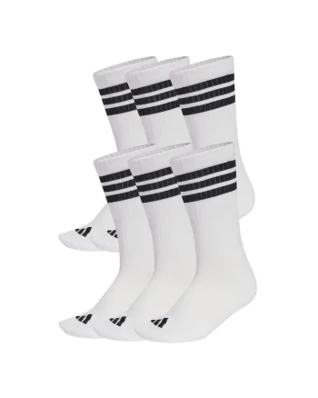 Set de sosete lungi unisex - 6 perechi, Alb