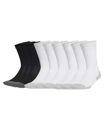 Set de sosete unisex Essentials Climacool - 9 perechi, Alb/Negru