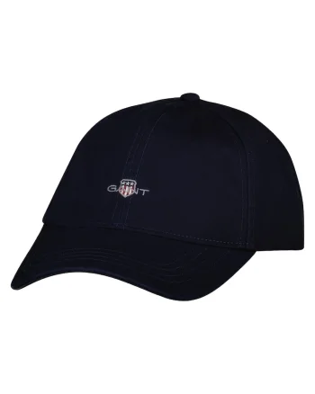Sapca cu aplicatie brodata, pentru baseball, Albastru inchis
