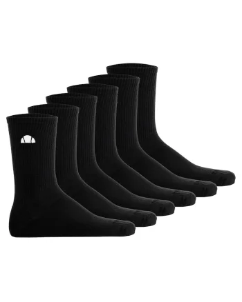 Set de sosete scurte unisex - 6 perechi, Negru