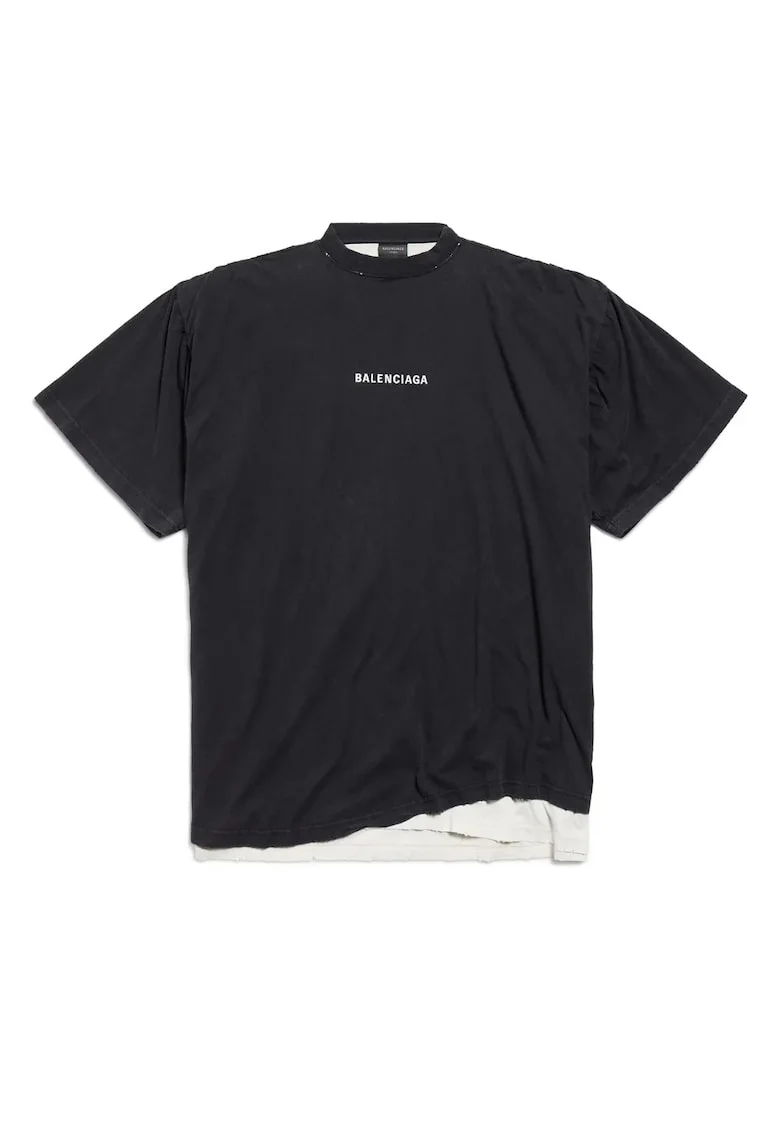 Tricou barbati,  Back Double dry, Negru