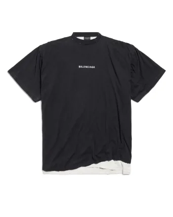 Tricou barbati,  Back Double dry, Negru