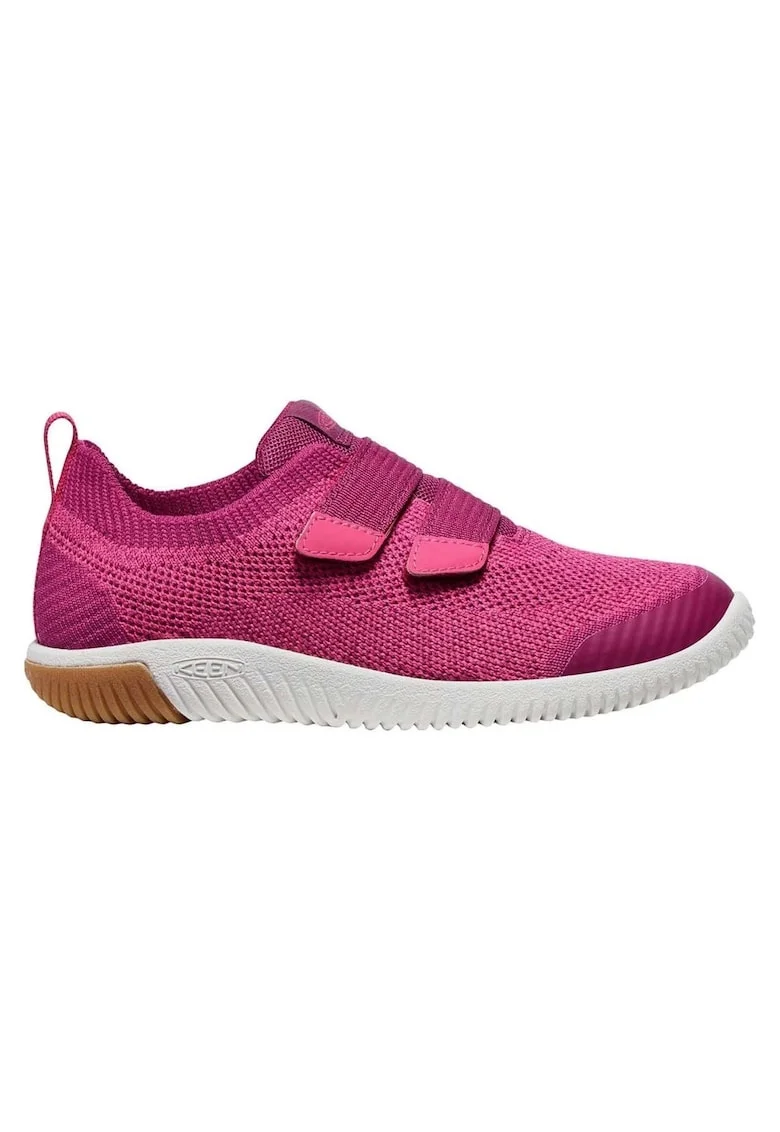Tenisi dama  KNX Knit DS, flexibili, respirabili, roz, textil, set de 2 curele elastice