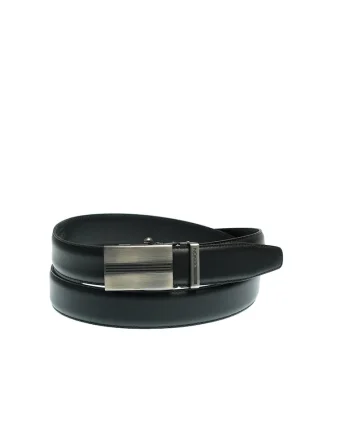 Curea din piele Torino Prime, Negru