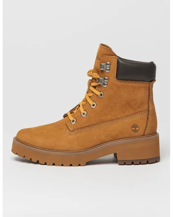 Bocanci de piele nabuc Carnaby Cool, Maro camel