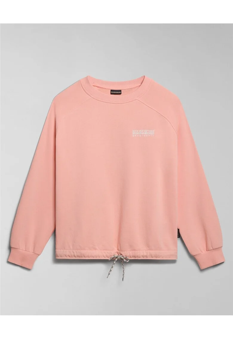 Bluza de trening cu imprimeu si maneci raglan Boyd
