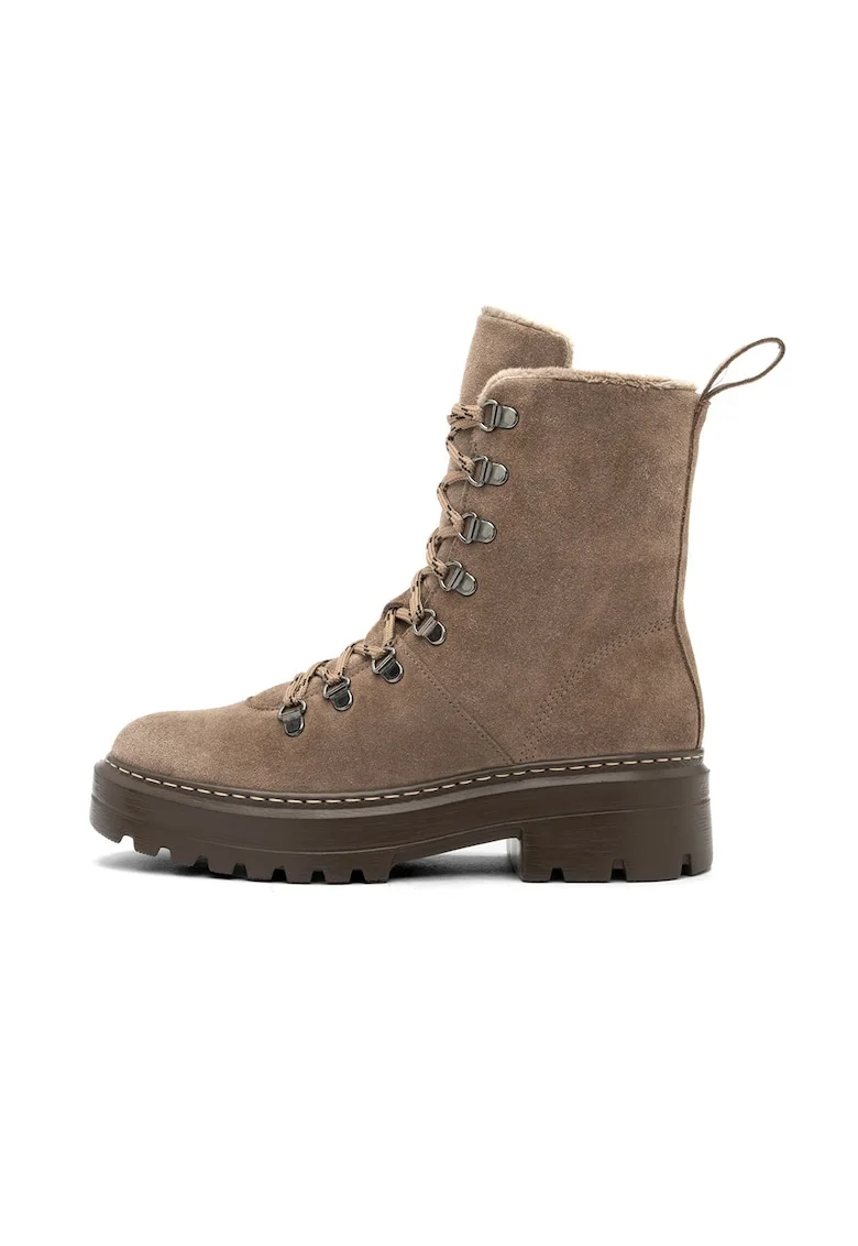 Bocanci din piele, Maro camel