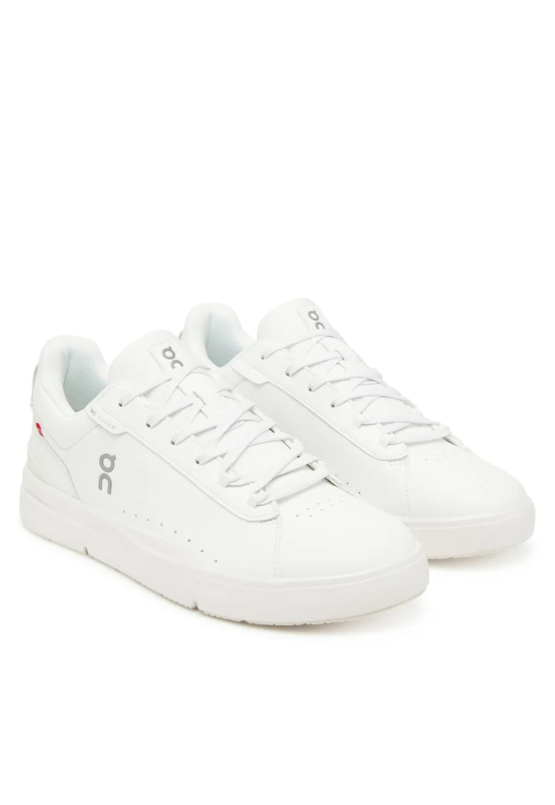 Tenisi barbati  The Roger Advantage, piele ecologica, alb, Alb