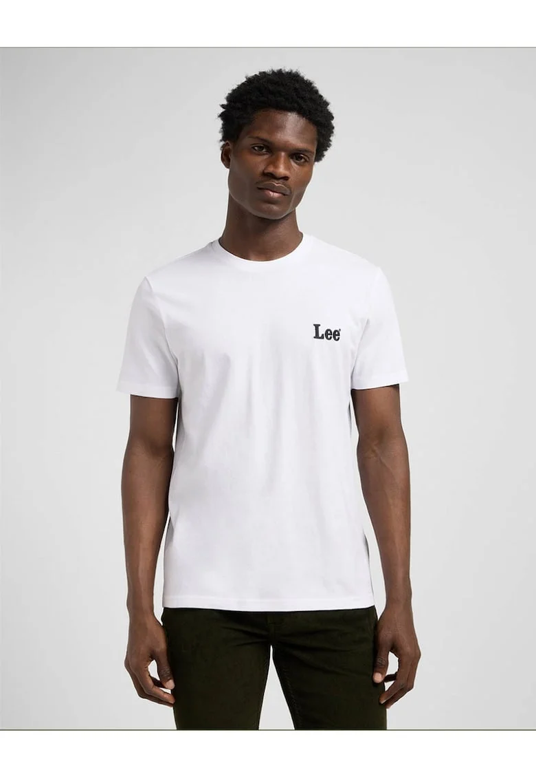 Tricou de barbati,  bumbac, alb