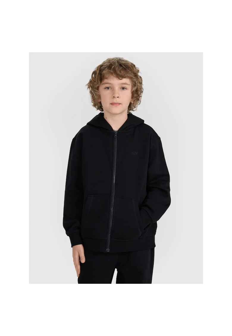 Hanorac copii  oversize, negru, Negru