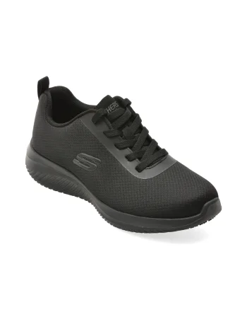 Pantofi sport SKECHERS negri, ULTRA FLEX 3.0, din material textil