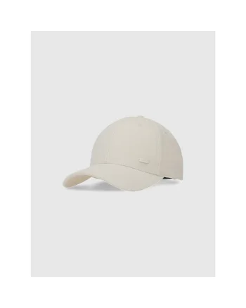 Sapca de Baseball Femei  Bumbac 100%, Alb Ecru, Ventilatie, Sportstyle, XS-M